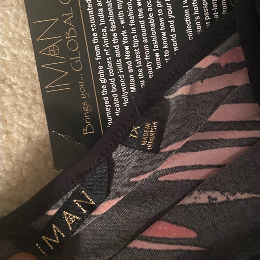 Iman  global chic collection size 1XL NWT dress - Picture 9 of 11